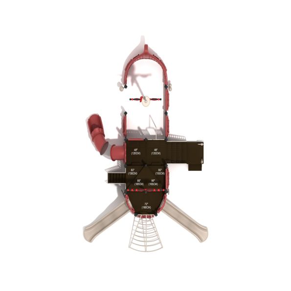 Aluma Pirate Ship Play Structure