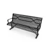 Contoured Bench with Arm thumbnail 1