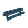 Double Pedestal Bench with Back thumbnail 3