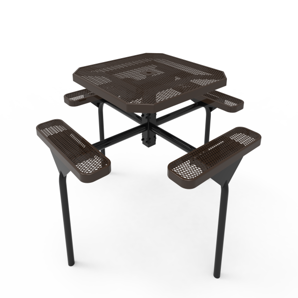 46" Octagon Nexus Pedestal Table