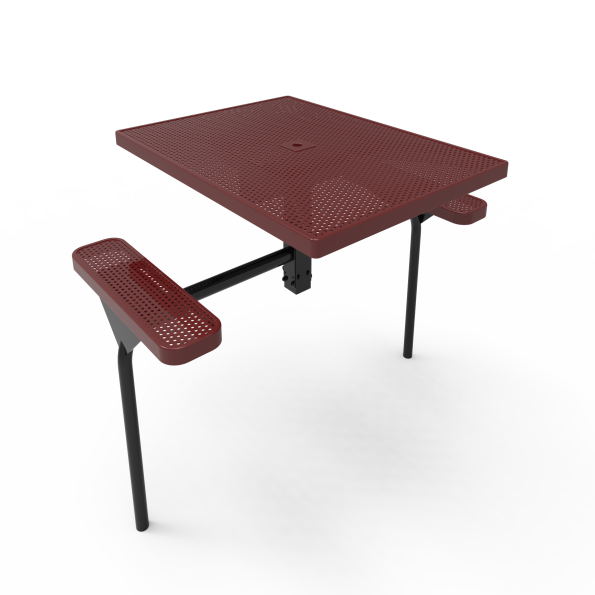 Square Nexus Pedestal Table