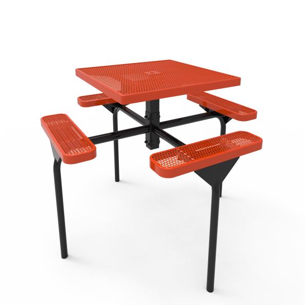 Square Nexus Pedestal Table