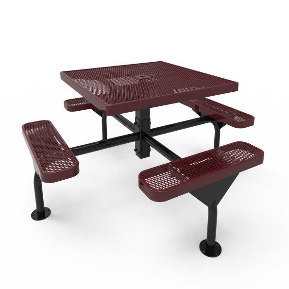 Square Nexus Pedestal Table