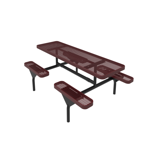 8' Rectangular Nexus Pedestal Table