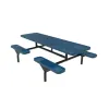 8' Rectangular Nexus Pedestal Table thumbnail 3