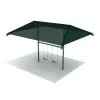Shaded 1-Bay Single Post Swings thumbnail 2