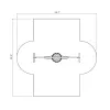 1-Bay Arch Nest Swing thumbnail 3