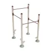Inclined Quadruple Station Chin Up Bars thumbnail 1