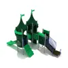 Jade Paradise Castle Spark Playground Structure thumbnail 2