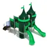 Jade Paradise Castle Spark Playground Structure thumbnail 1