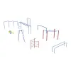 9 Piece Advanced Kids Gym Course thumbnail 4