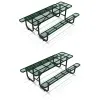8 Ft. Expanded Steel Picnic Table thumbnail 5