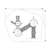 Gretna Greens Inclusive Play Structure thumbnail 5