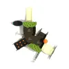 Indigo Canopy Mini Play Structure thumbnail 6