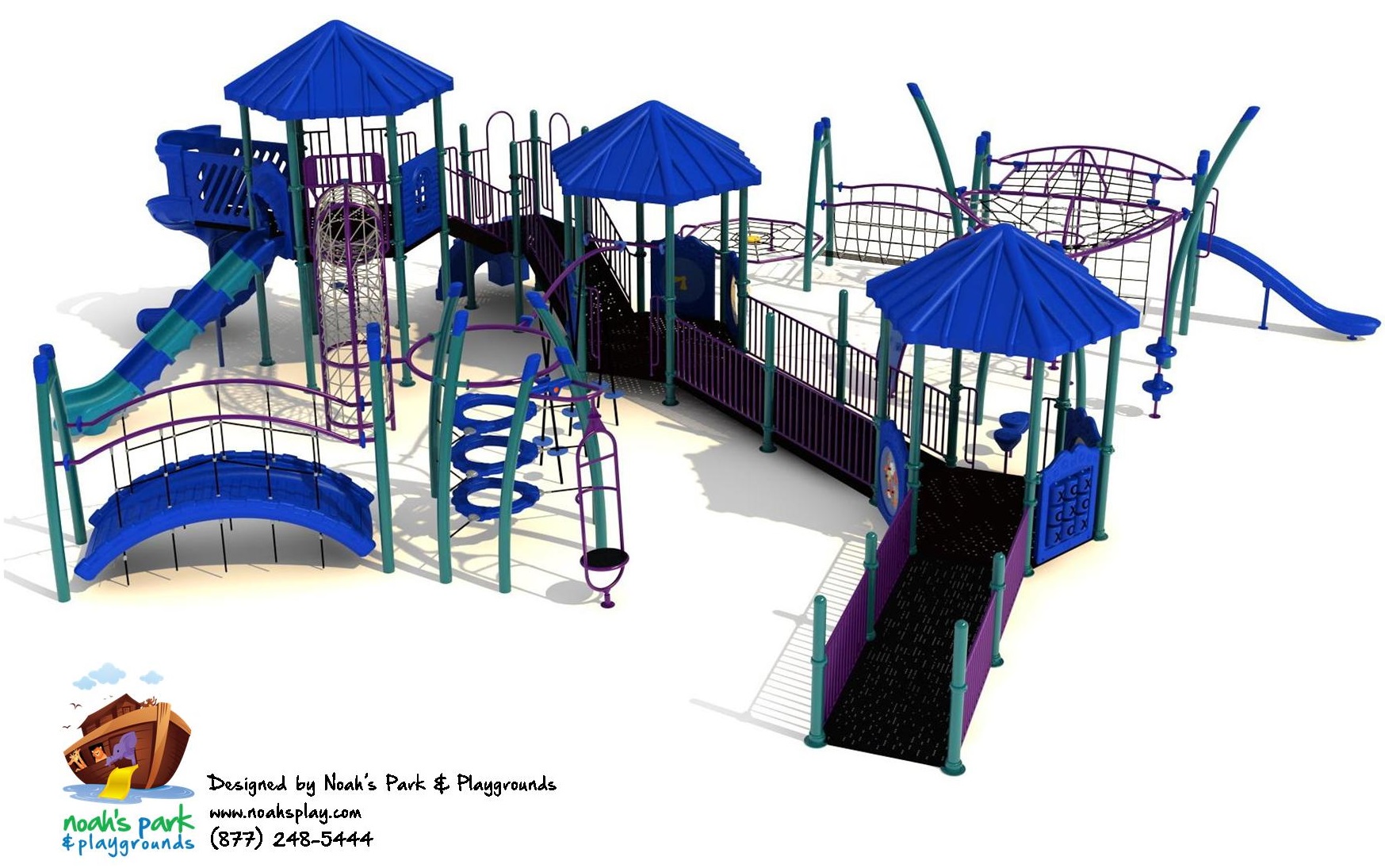 Noah’s Park and Playgrounds Chosen to Design and Install Six New ADA